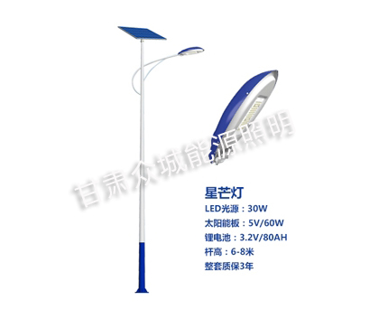 彭阳爆款太阳能路灯